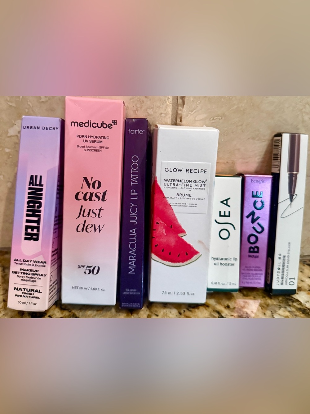 Glow recipe Tarte makeup bundle set